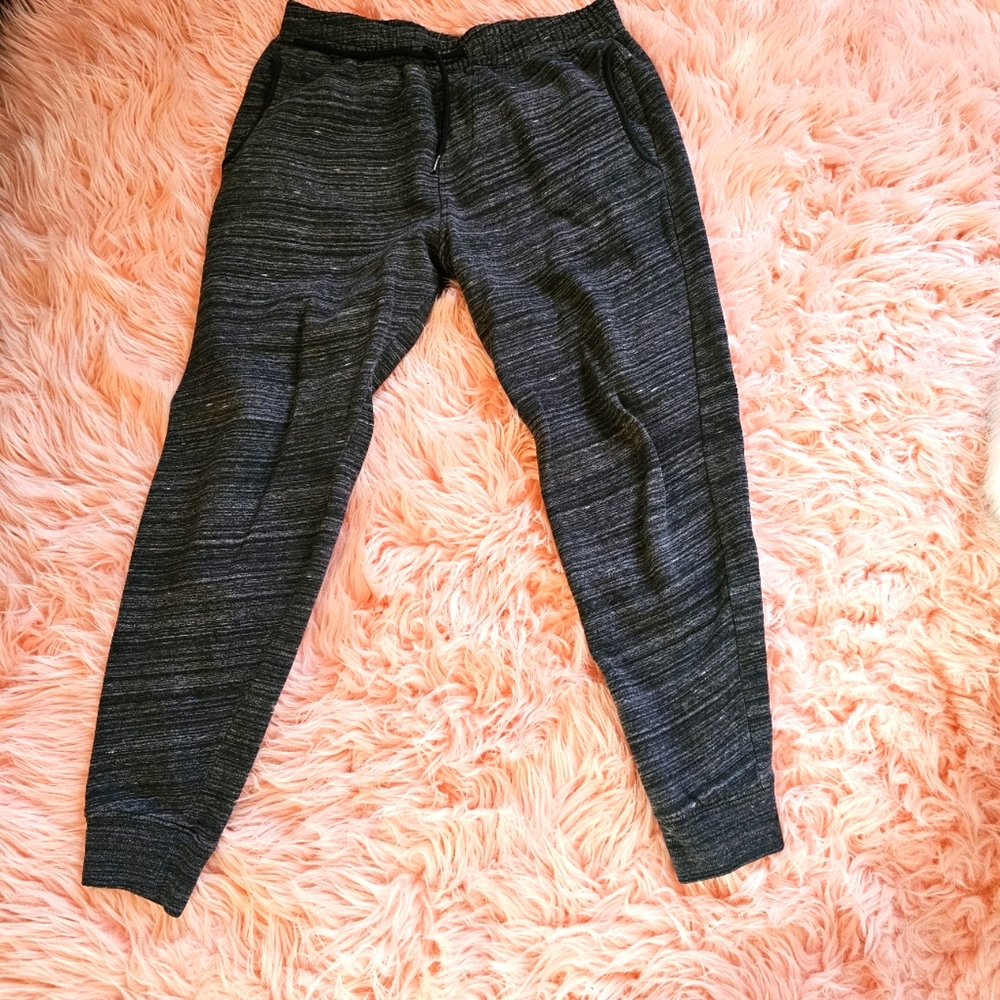Hollister joggers, men's S, gray